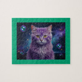 Rompecabezas de gato adorable para amantes de los 