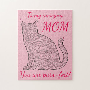 Rompecabezas de Gato Gato de Mamá