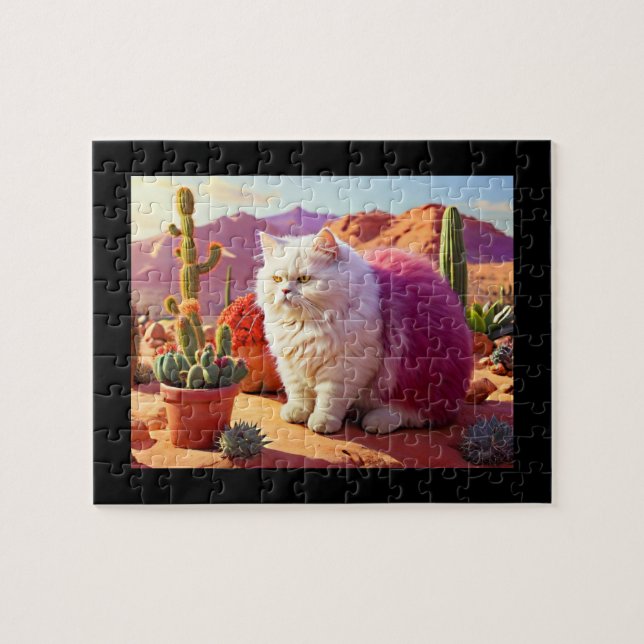 Rompecabezas de Gato para Amantes de los Gatos (Horizontal)