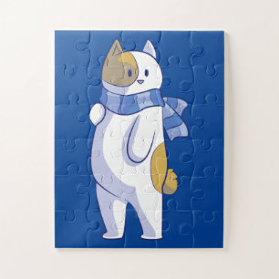 rompecabezas de gatos de invierno