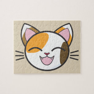 rompecabezas de gatos felices