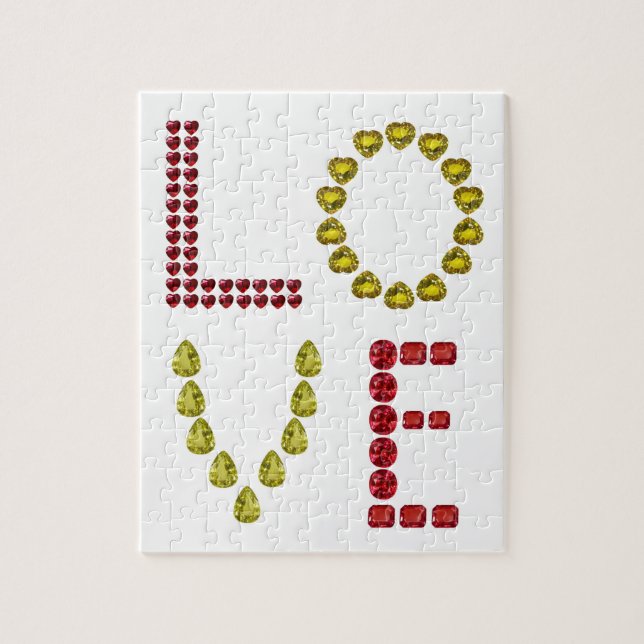 Rompecabezas de Gemstone (Vertical)