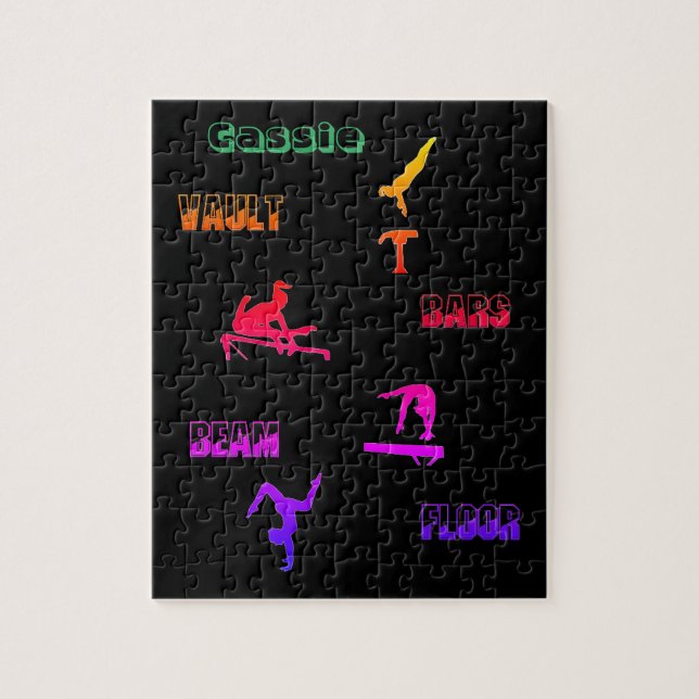 Rompecabezas de Gimnasia - Bóveda, Bares, Vigas, S (Vertical)