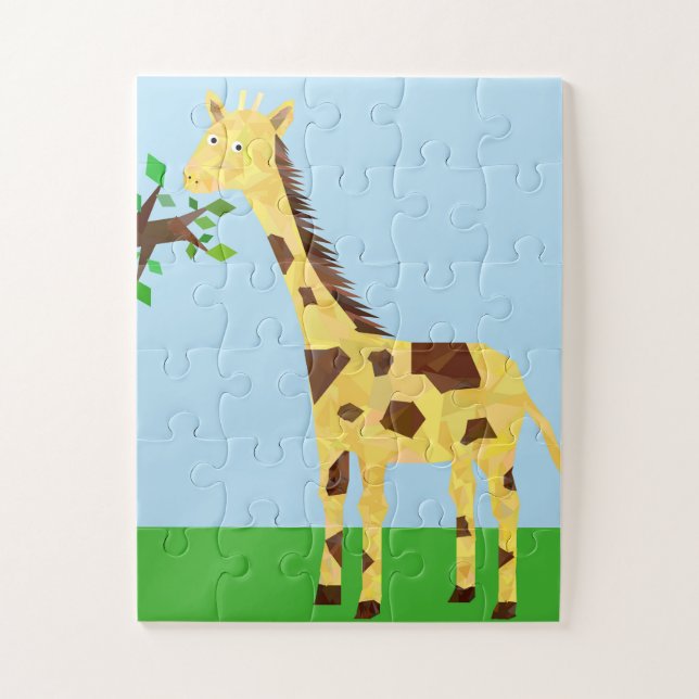 Rompecabezas de Giraffe (Vertical)