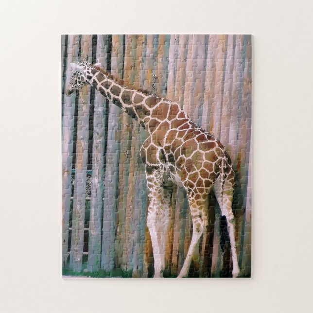 Rompecabezas de Giraffe (Vertical)