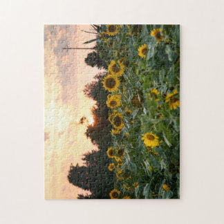 Rompecabezas de girasol