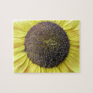 Rompecabezas de girasol amarillo