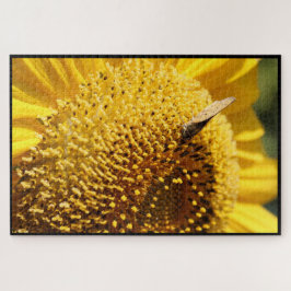 Rompecabezas de Girasol y Mariposa Capitán