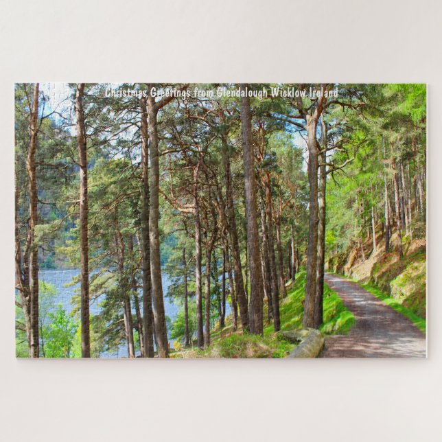 Rompecabezas de Glendalough Wicklow Irlanda (Horizontal)