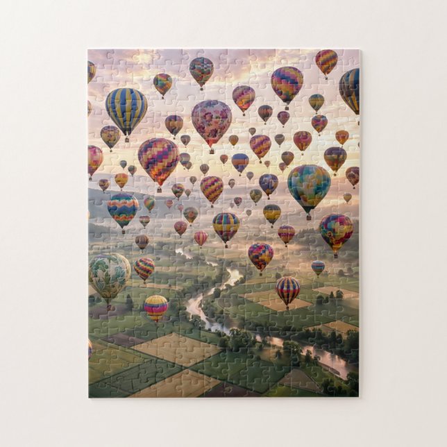 Rompecabezas de Globos Aerostáticos (Vertical)