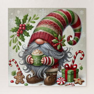 Rompecabezas de Gnomo de Navidad