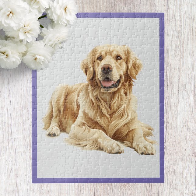 Rompecabezas de Golden Retriever (Subido por el creador)