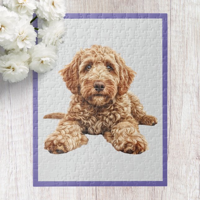Rompecabezas de Goldendoodle (Subido por el creador)