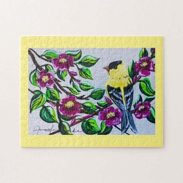 Rompecabezas de Goldfinch (Horizontal)