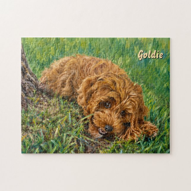Rompecabezas de Goldie Doodle (Horizontal)