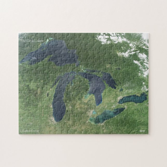 Rompecabezas de Great Lakes (Horizontal)