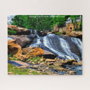 Rompecabezas de Greenville Falls Carolina del Sur