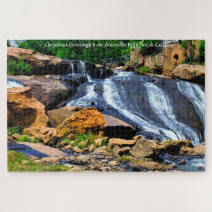 Rompecabezas de Greenville Falls Carolina del Sur