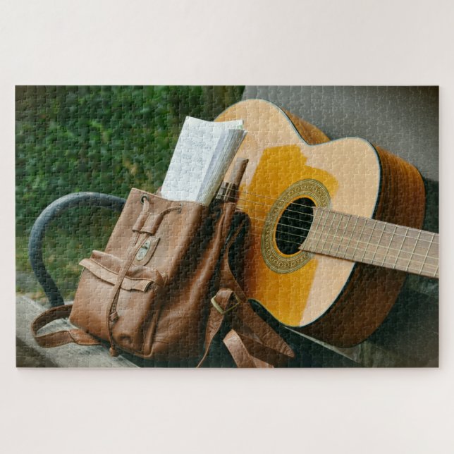 rompecabezas de guitarra (Horizontal)