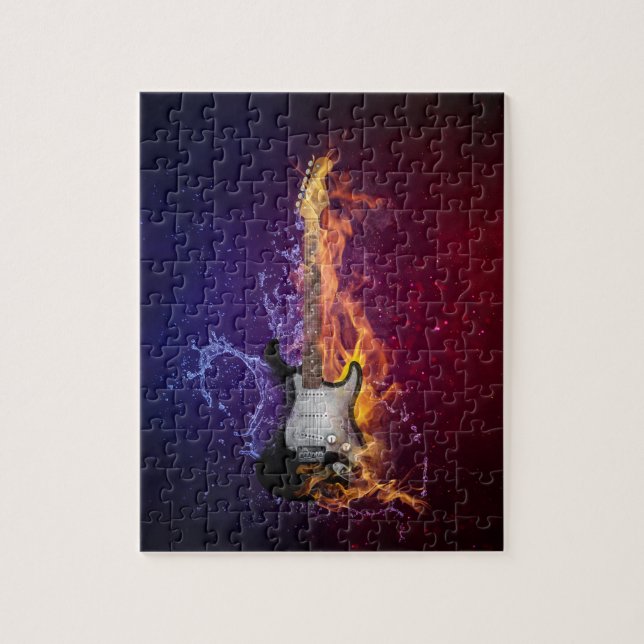 Rompecabezas de guitarra (Vertical)