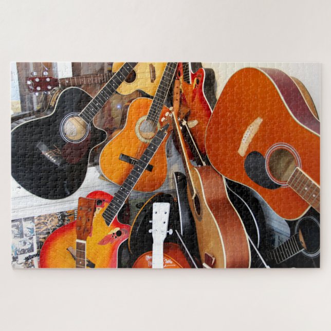 rompecabezas de guitarras galore (Horizontal)