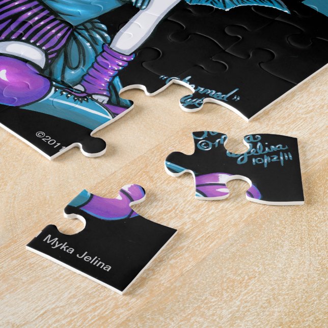 Rompecabezas de hadas mágico "encantado" de las (Lado)