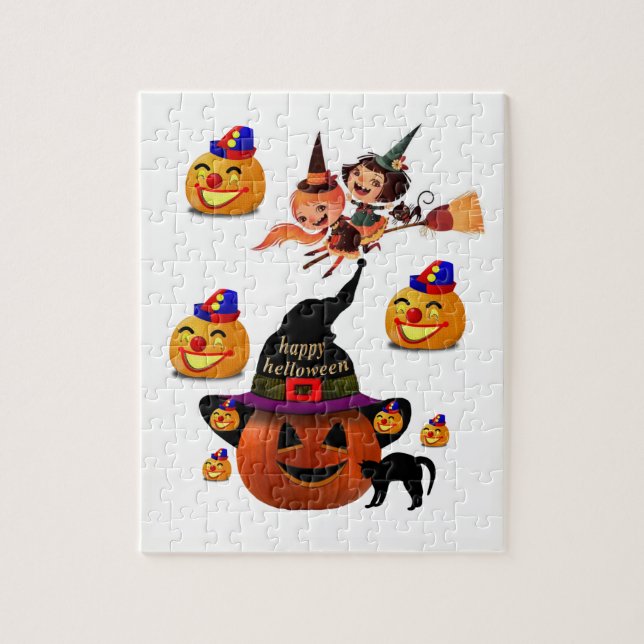 Rompecabezas de Halloween (Vertical)