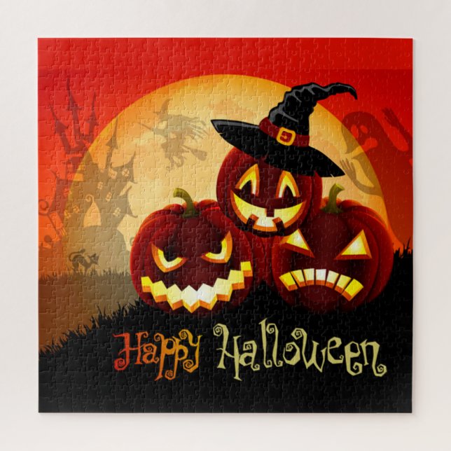 Rompecabezas de Halloween (Vertical)