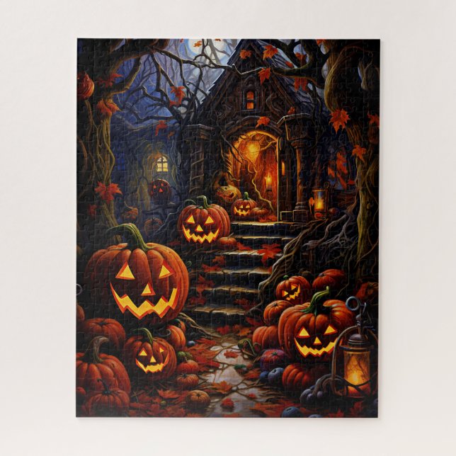 Rompecabezas de Halloween (Vertical)