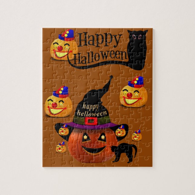 Rompecabezas de Halloween (Vertical)