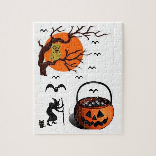 Rompecabezas de Halloween (Vertical)
