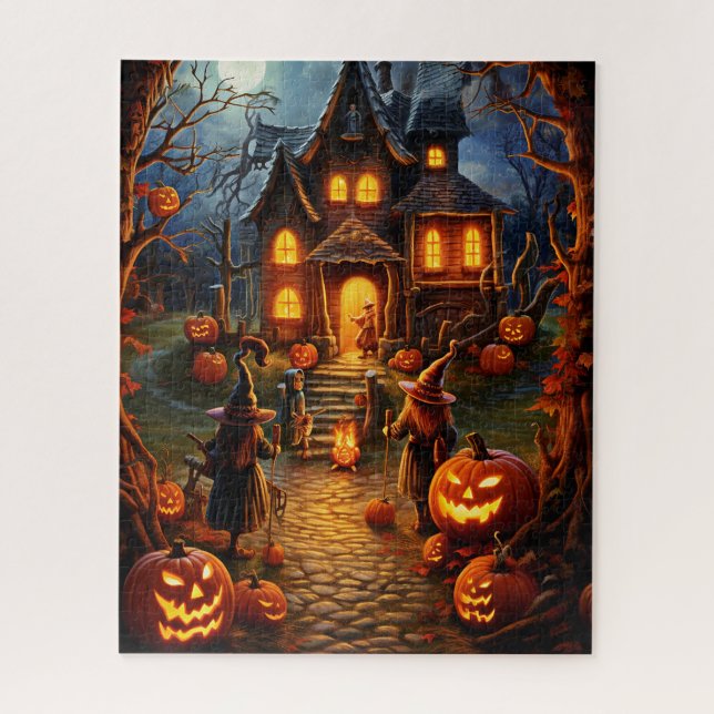 Rompecabezas de Halloween (Vertical)