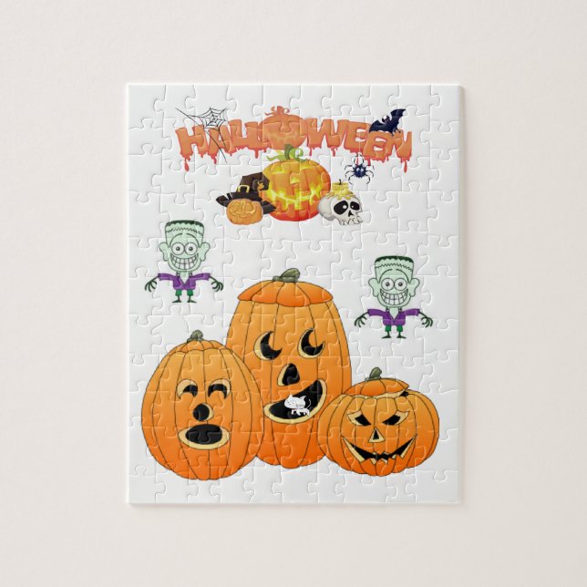Rompecabezas de Halloween (Vertical)