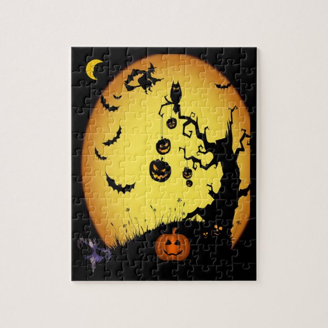 Rompecabezas de Halloween (Vertical)