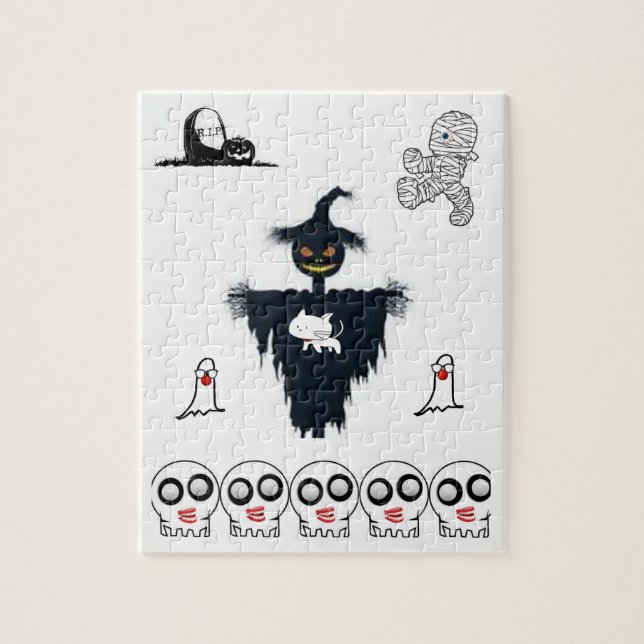 Rompecabezas de Halloween (Vertical)