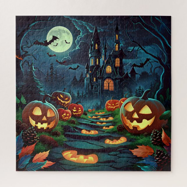 Rompecabezas de Halloween (Vertical)
