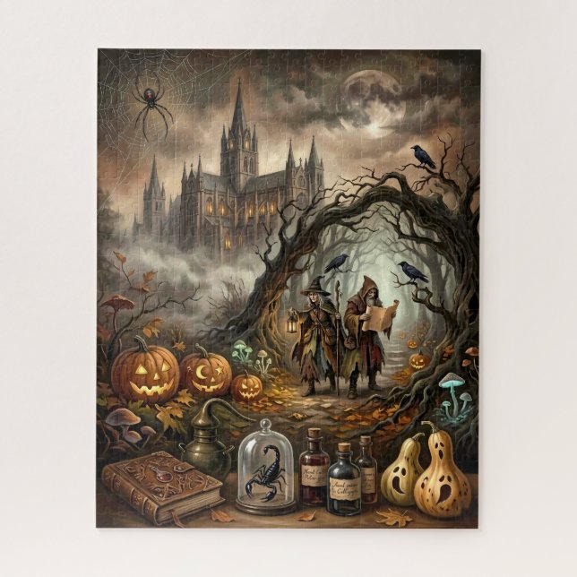 Rompecabezas de Halloween (Vertical)