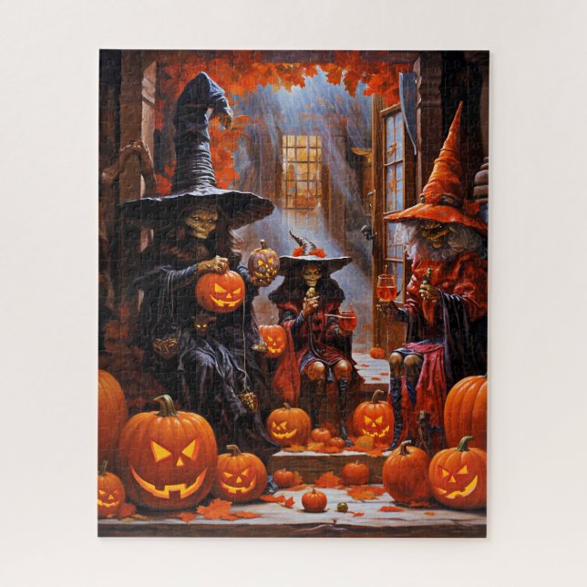 Rompecabezas de Halloween (Vertical)
