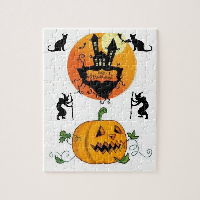 Rompecabezas de Halloween (Vertical)