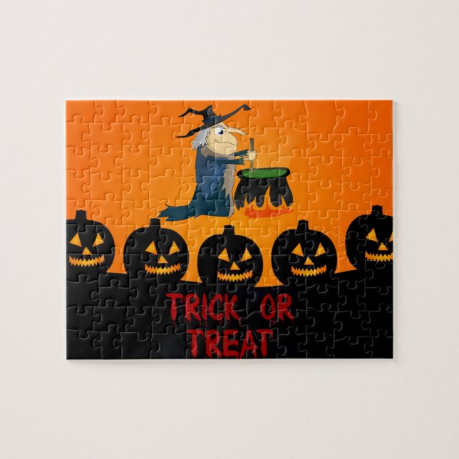 Rompecabezas de Halloween (Horizontal)