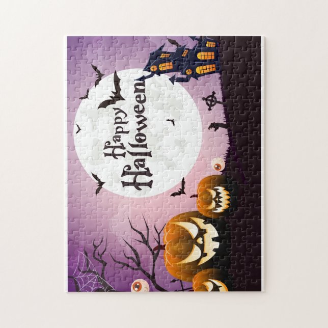 Rompecabezas de Halloween (Vertical)