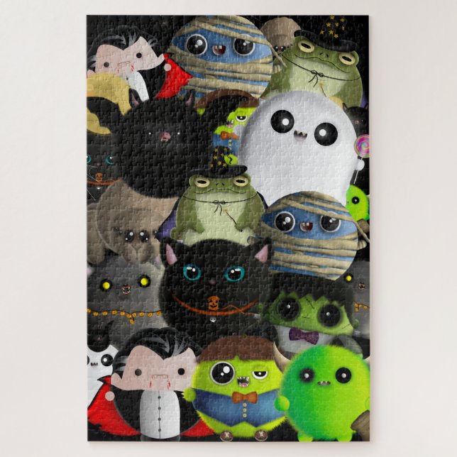 Rompecabezas de Halloween Borb (Vertical)