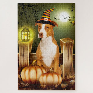 Rompecabezas de Halloween de Pitbull