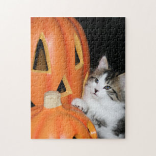 Rompecabezas de Halloween del amor de Jem