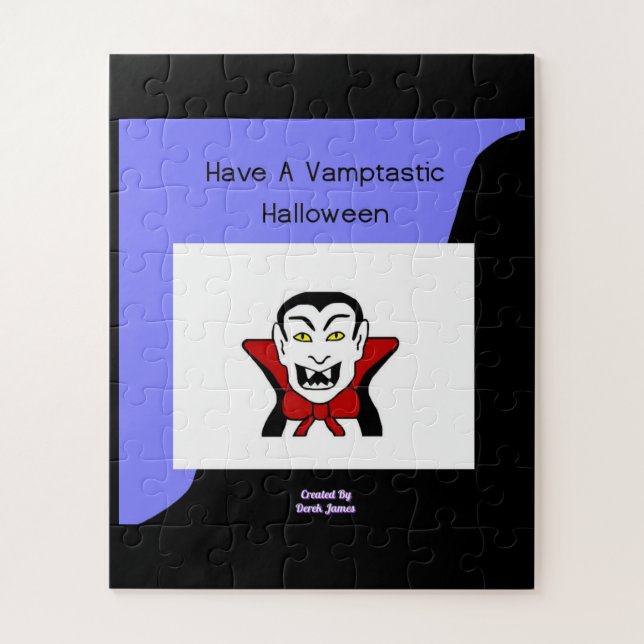 Rompecabezas de Halloween Vamptártico 11" X 14" (Vertical)