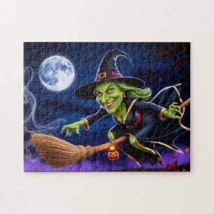 Rompecabezas de Halloween/Witch Jigsaw
