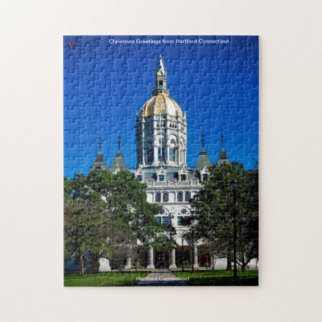 Rompecabezas de Hartford Connecticut (Vertical)