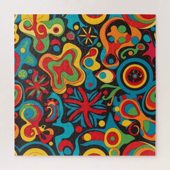 Rompecabezas de Hippie (Vertical)