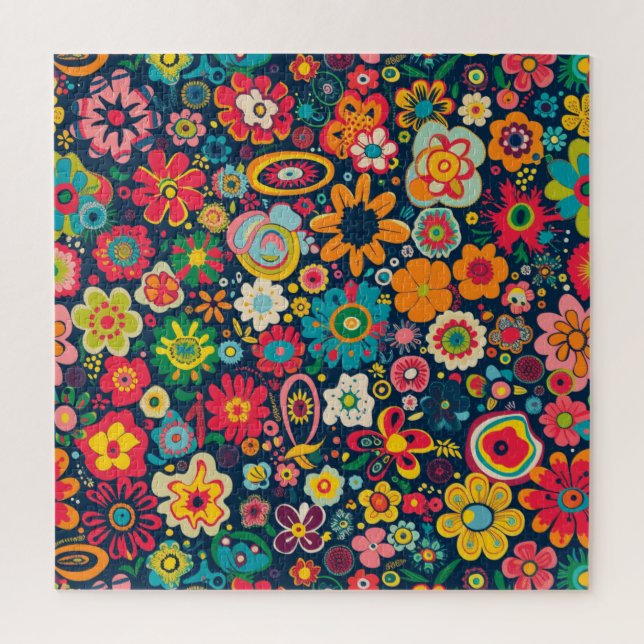 Rompecabezas de Hippie (Vertical)