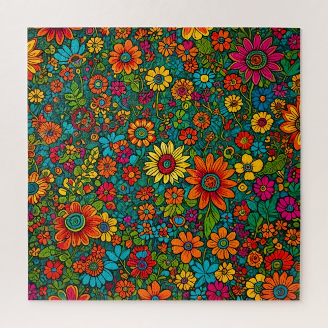Rompecabezas de Hippie (Vertical)